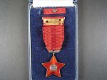 Řád Rudé hvězdy ČSSR č. 1582 + orig etue
