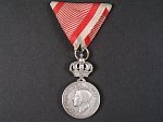 Královská domácí medaile krále Alexandra I. Karageorgeviče, stříbrná medaile 3. třídy