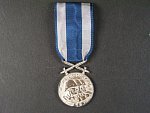 Československá vojenská medaile Za zásluhy, stříbrná