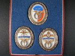 Sada plaket Národní letecké sbírky + etue