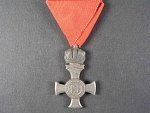 Železný záslužný kříž s korunou, původní civilní stuha