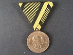 Válečná medaile z r. 1873, červený bronz