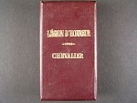 Řád čestné legie, rytíř, 3. republika 1870 - 1951, + etue