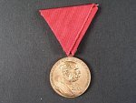 Vojenská jubilejní pam. medaile z r.1898, bronz