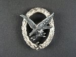 Odznak leteckého střelce výrobce W.Deumer Ludenscheid