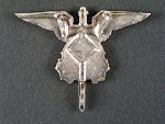 Odznak polní letounový pozorovatel zbraní, náhradní na pracovní stejnokroj, perfektní stav