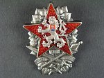 Odznak vojenské technické akademie 1954 č.283, výrobce Zukov Ag900