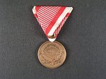 Bronzová medaile za statečnost 1914-17 nová stuha
