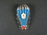 Odznak výsadkového vojska z obdobi 1965-1993 1.tř.