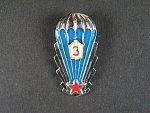 Odznak výsadkového vojska z obdobi 1965-1993 3.tř.
