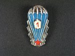 Odznak výsadkového vojska z období 1965-1993 1.tř.