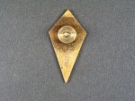 Odznak pro piloty za zakončení výsadkářského výcviku starší provedení od r. 1956 č.0022, poškozený smalt ve spodním cípu