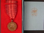 Medaile Za službu vlasti - ČSSR + etue a průkaz