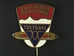 Odznak zasloužilý pracovník Textilany