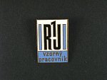 Odznak vzorný pracovník R1J