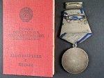 Medaile za odvahu č.2428615 s průkazkou