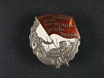 Odznak vojáku rudé gardy a rudému partyzánu, sběratelská kopie