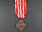 Československý válečný kříž 1918, síla 3mm