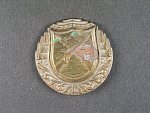 Odznak pro střelce, plech, období 1945-48
