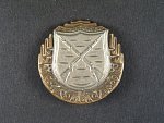 Odznak pro střelce 1.třídy, plech, období 1928-38