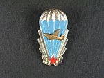 Odznak výsadkového vojska z obdobi 1965-1992 č.39024