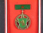 Čestný odznak Za ochranu hranic ČSSR 3.stupeň, starší typ na šroub