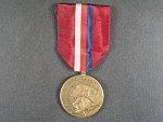 Bronzová pamětní medaile svazu ČS. rudoarmějců