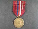 Bronzová pamětní medaile svazu ČS. rudoarmějců