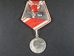 Medaile za horlivost, bílý kov, soukromá výroba