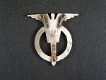 Odznak Pilot 3. třídy, číslo 8581, výrobce Zukov Praha