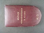 Vojenský záslužný kříž III. třídy s vál. dekorací, postříbřený, původní vojenská stuha s meči, originální etue značená V. Mayer