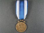Československá vojenská medaile Za zásluhy, bronzová