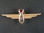 Odznak letovoda 2.tř. 1954-68.