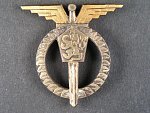 Odznak Pilot 3. třídy, výrobce Zukov Praha