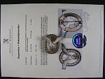 Odznak pilot a pozorovatel, certifikát pravosti