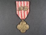 Československý válečný kříž 1918 (1x udělená pochvala)