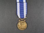 Československá vojenská medaile Za zásluhy, bronzová