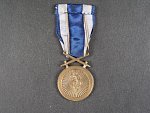 Československá vojenská medaile Za zásluhy, bronzová
