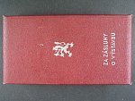 Vyznamenání - Za zásluhy o výstavbu I. vydání 1951-1960 ČSR č.0937, výroba Karnet Kyselý