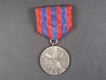 Stříbrná medaile ČS svazu protifašistických bojovníků + dekret