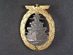 Námořní odznak, výrobce Fec. Adolf Bock, Ausf. Schwerin Berlin