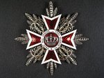 Hvězda k velkokříži Řádu Rumunské koruny, typ 1881-1941
