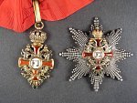 Řád Františka Josefa I., komandér s hvězdou, výrobce Gebr. Resch, hvězda VM, punc Au, v bezvadném stavu s původním závěsem a stuhou
