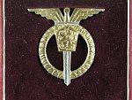 Odznak Pilot mistr, č. 043 + etue