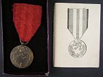 Medaile Za službu vlasti - ČSR , + průkaz