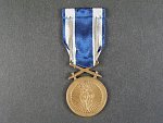 Československá vojenská medaile Za zásluhy, bronzová