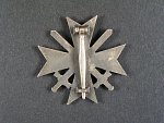 Válečný záslužný kříž s meči 1. třídy, zinek