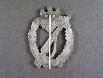 Pěchotní útočný odznak, zinek, chybí úchyt na sponu