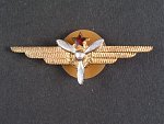 Odznak třídního specialisty letectva 1954-68. Palubní technik beztřídní č.5557