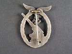 Odznak protiletadlové baterie, luftwafe, výrobce C.E.JUNCKER BERLIN SW